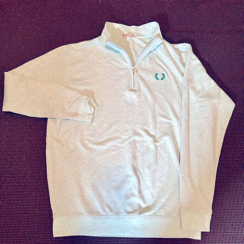 Peter Millar quarter zip long sleeve shirt